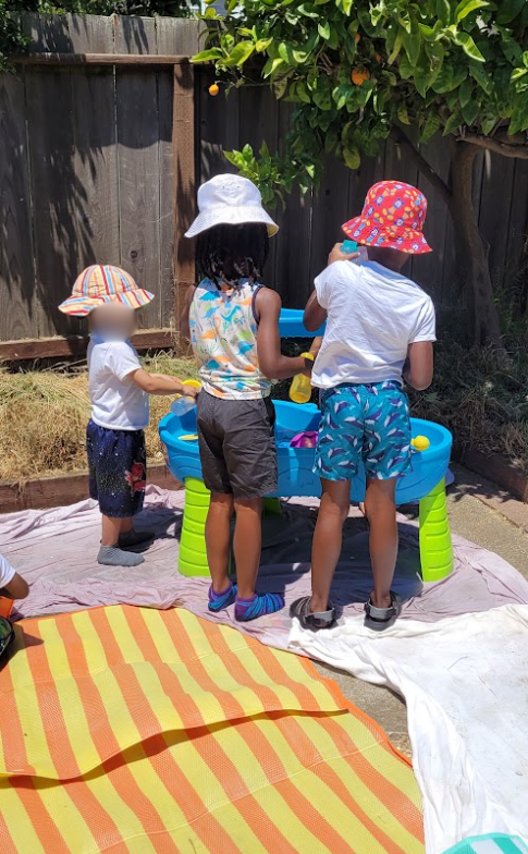 Water Play at Alfa Da Childcare
